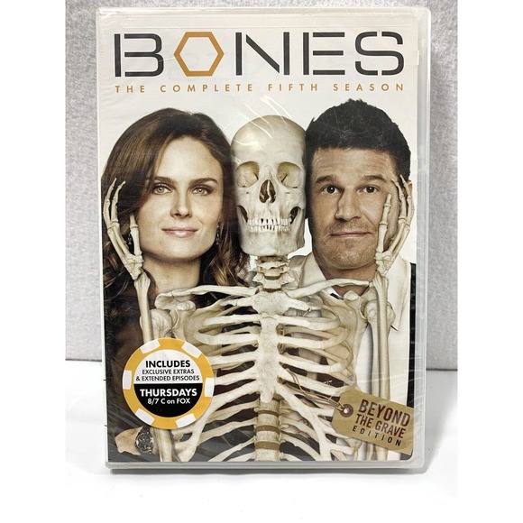 Bones Season 5 Brand New DVD 6 Disc Set Sealed Package 22 Episodes - Picture 6 of 6